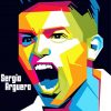 Pop Art Sergio Aguero Paint By Numbers