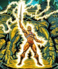 Powerful He Man Paint By Number