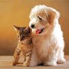 Puppy And Kitten Paint By Numbers