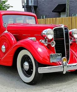 Red Nash Car Paint By Numbers