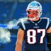 Rob Gronkowski Footballer Paint By Numbers