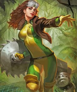 Rogue Marvel Paint By Numbers