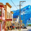 Skagway City In Alaska Paint By Numbers