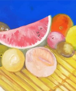 Still Life Fruits Frida Kahlo Paint By Numbers