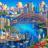 Sydney Harbour Australia Paint By Numbers