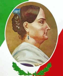 The Mexican Josefa Ortiz de Dominguez Paint By Number