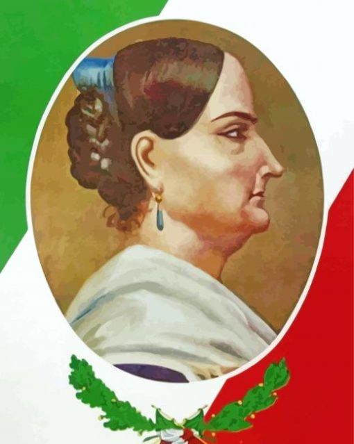 The Mexican Josefa Ortiz de Dominguez Paint By Number