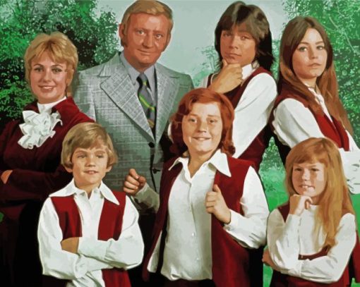 The Partridge Family Paint By Numbers