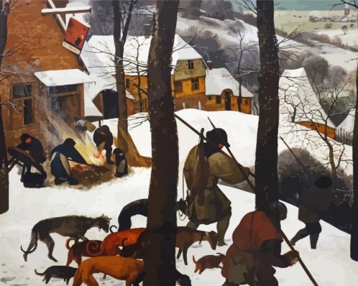 The Hunters In The Snow Paint By Numbers
