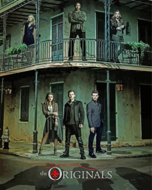 The Originals Serie Poster Paint By Numbers