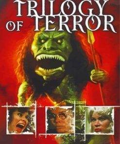 Trilogy Of Terror Movie Poster Paint By Numbers