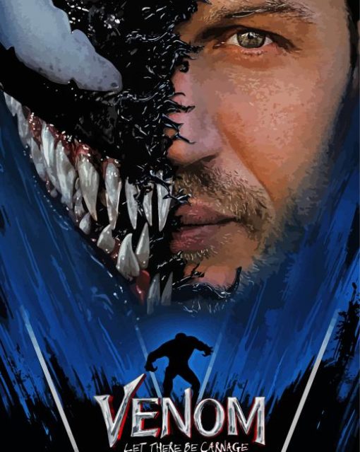 Venom Let There Be Carnige Paint By Numbers