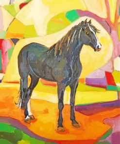 Welsh Horse Art Paint By Numbers