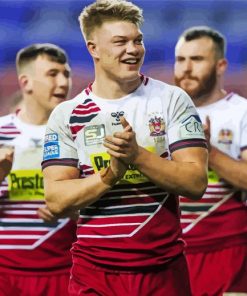 Wigan Warriors Rugby League Players Paint By Numbers