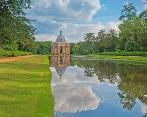 Wrest Park Reflection Paint By Numbers