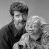 Yoda And George Lucas Black And White Paint By Numbers