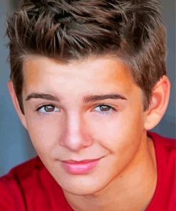 Young Jack Griffo Paint By Numbers