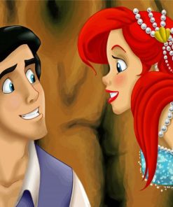 Aesthetic Ariel And Eric Paint By Number