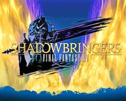 Aesthetic Shadowbringers Poster Paint By Numbers
