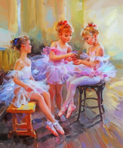 Beautiful Ballerina Children Art Paint By Numbers