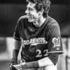 Black And White Christian Yelich Paint By Numbers
