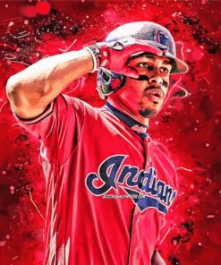 Francisco Lindor Art Paint By Numbers