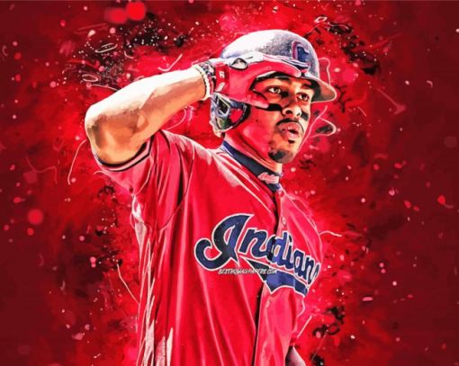 Francisco Lindor Art Paint By Numbers