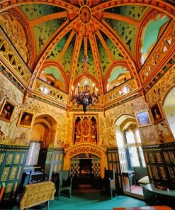 Into Castell Coch Paint By Numbers