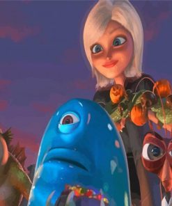 Monsters Vs Aliens Main Characters Paint By Number