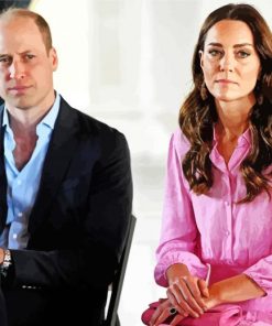 Prince William And Kate Paint By Numbers