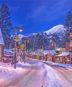 Winter Ruidoso Paint By Numbers
