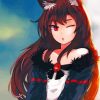 Anime Wolf Girl Paint By Numbers