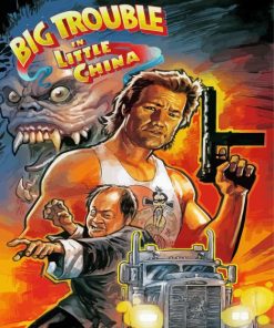 Big Trouble In Little China Illustration Paint By Numbers