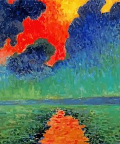 Effect Of Sun On The Water London By Andre Derain Paint By Numbers