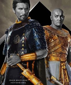 Exodus Gods And Kings Movie Paint By Numbers
