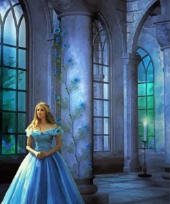 Fantasy Princess In Castle Paint By Numbers
