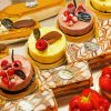 French Patisserie Paint By Numbers