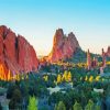 Garden Of The Gods In Colorado Springs Paint By Numbers