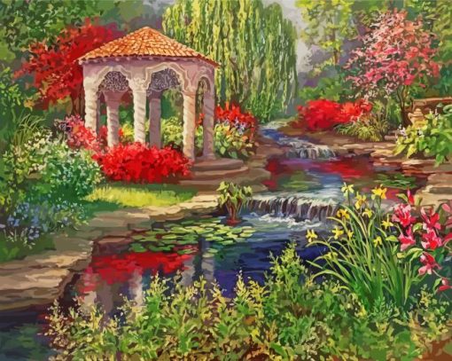 Heavens Gardens By Laurine Snow Hein Paint By Numbers