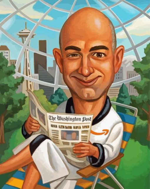 Jeff Bezos Paint By Numbers