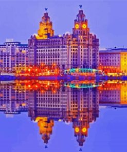 Liverpool Skylines Paint By Numbers