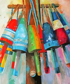 Lobster Buoys Paint By Numbers