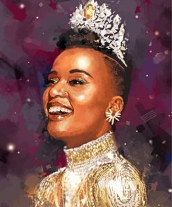Miss Universe 2019 Art Paint By Numbers