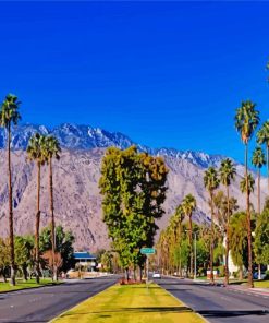 Palm Desert City Paint By Numbers
