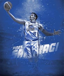 Pinoy Sakuragi Basketball Player Paint By Numbers