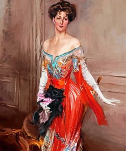 Portrait Of Elizabeth Wharton Drexel Boldini Paint By Numbers