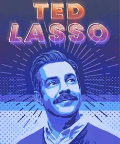 Ted Lasso Illustration Poster Paint By Numbers