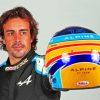 The Driver Fernando Alonso Paint By Numbers