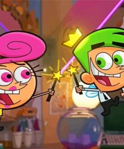 The Fairly OddParents Paint By Numbers