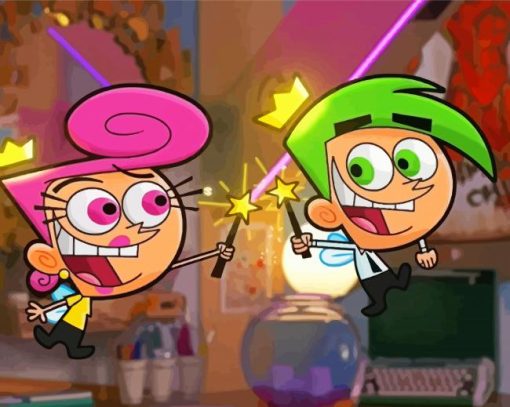 The Fairly OddParents Paint By Numbers